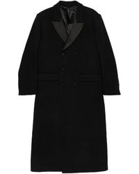 Ernest W. Baker - Double-Breasted Peak-Lapels Coat - Lyst