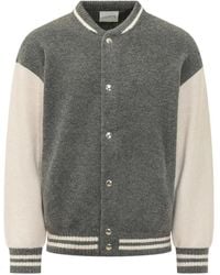 Laneus - Colour-Block Knitted Jacket - Lyst