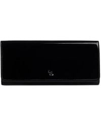 Le Silla - Logo-Plaque Foldover Clutch Bag - Lyst