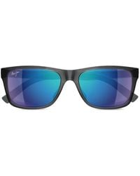 Maui Jim - Kōwelo Rectangular-Frame Sunglasses - Lyst
