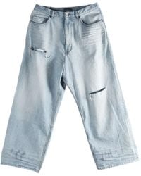 Balenciaga - Distressed Jeans - Lyst