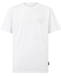 Philipp Plein - Round-Neck T-Shirt Embroidery Hexagon - Lyst