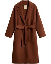 Woolrich - ベルテッド コート - Lyst