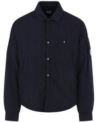 C.P. Company - Button-Up Shirtjack - Lyst