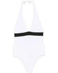 Fisico - Halterneck Swimsuit - Lyst