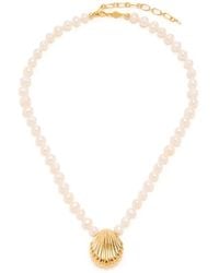 Anni Lu - Perlenkette Mit Muschel - Lyst