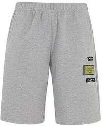 MM6 by Maison Margiela - Patch Drawstring Shorts - Lyst
