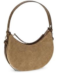 Tory Burch - Romy Suede Half Moon Bag - Lyst