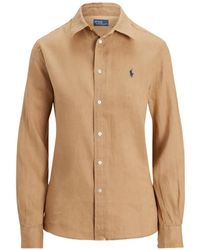 Polo Ralph Lauren - Logo-Embroidered Button-Down Shirt - Lyst