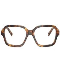 Miu Miu - Eckige Brille - Lyst