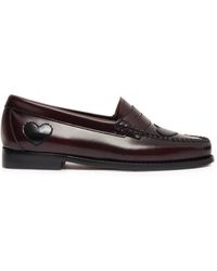 G.H. Bass & Co. - Mocassins Weejuns À Patch Cœur - Lyst