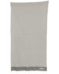 MC2 Saint Barth - Foutas Striped Fringed Beach Towel - Lyst