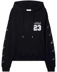 Off-White c/o Virgil Abloh - Off- Logo Cotton Sweatshirt - Lyst