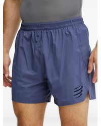 Compressport - Logo-Print Elasticated-Waist Shorts - Lyst