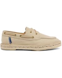 Vilebrequin - Canvas Loafers Met Veters - Lyst