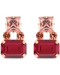 Jennifer Behr - Nanette Crystal-Embellished Earrings - Lyst