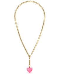 Roxanne Assoulin - Mini Puffy Heart Charm Necklace - Lyst