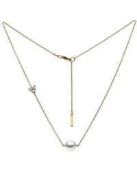AUTORE MODA - Saskia-Vermeil Pearl Necklace - Lyst
