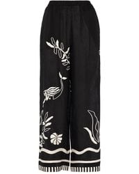 Eres - Octopus Wide-Leg Trousers - Lyst