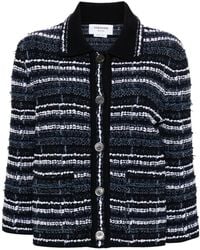 Thom Browne - Bouclé Construction Tweed Jacket - Lyst