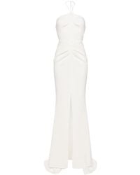 Maticevski - Maxi-Jurk Met Halternek - Lyst