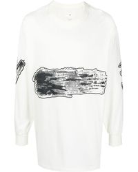 Y-3 - Graphic-print Cotton T-shirt - Lyst