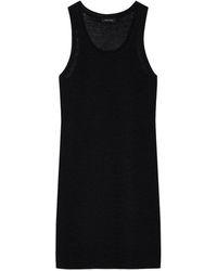 Anine Bing - Arie Open-Knit Dress - Lyst