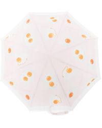 Moschino - Paraplu Met Grafische Print - Lyst