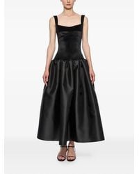 Atu Body Couture - Corset-Detail Flared Midi Gown - Lyst