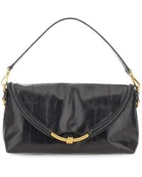 Gianni Chiarini - Bea Striped-Effect Shoulder Bag - Lyst
