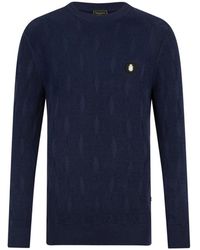 Billionaire - Braides Pullover Met Ronde Hals - Lyst
