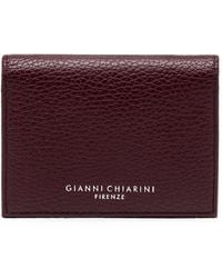 Gianni Chiarini - Portefeuille Dollaro En Cuir Grainé - Lyst