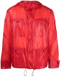 Ferragamo - Multi-Pocket Hooded Jacket - Lyst