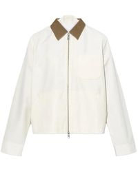 Samsøe & Samsøe - Sarobinson Corduroy-Collar Jacket - Lyst