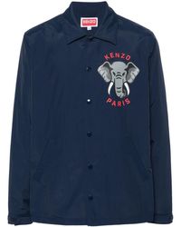 KENZO - Elephant Shirt Jacket - Lyst