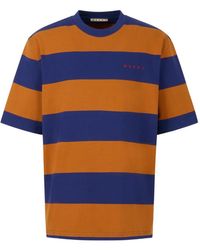 Marni - Striped T-Shirt - Lyst
