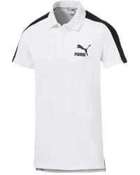 PUMA - Iconic T7 Polo Shirt - Lyst
