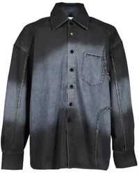 Feng Chen Wang - Denim Shirt - Lyst