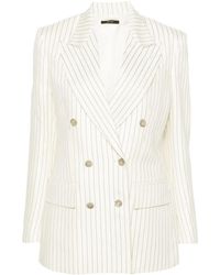 Tom Ford - Wool Double-Breasted Jacket - Lyst