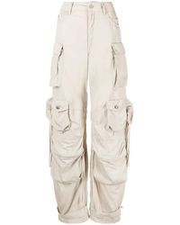 The Attico - High-Waisted Cargo Trousers - Lyst