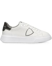 Philippe Model - Temple Low Leather Sneakers - Lyst