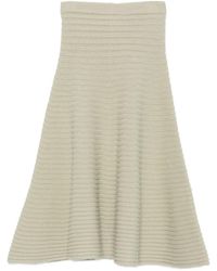 Christian Wijnants - Ribbed-Knit Flared Skirt - Lyst