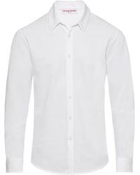 Orlebar Brown - Giles Piqué Cotton Shirt - Lyst