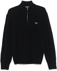Lacoste - Half-Zip Sweater - Lyst