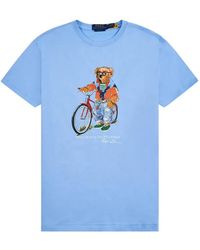 Polo Ralph Lauren - Polo Bear Classic-Fit Cotton T-Shirt - Lyst