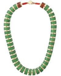 Roxanne Assoulin - The Stone Slice Necklace - Lyst