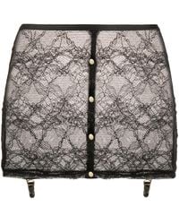 Maison Close - Lace Suspender Skirt - Lyst