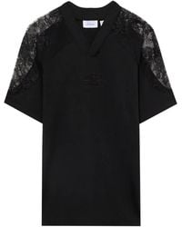 Off-White c/o Virgil Abloh - Lace Insert Soccer Dress - Lyst