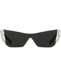 Lanvin - Geometric-Frame Sunglasses - Lyst