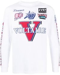 Zadig & Voltaire - Camiseta Noane con estampado Voltaire - Lyst